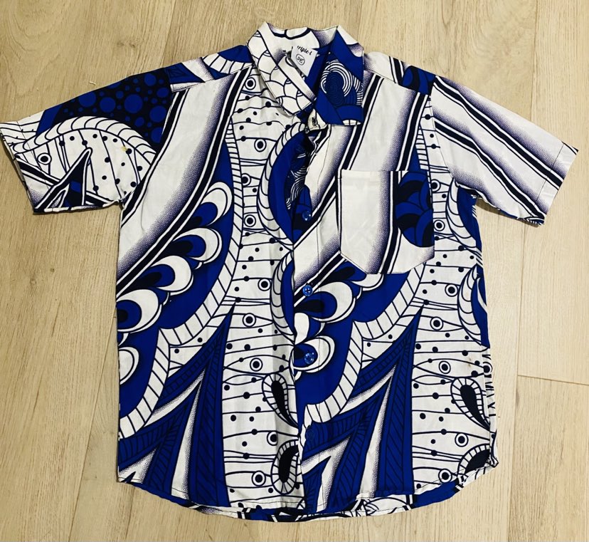 Chemise enfant Bleu
